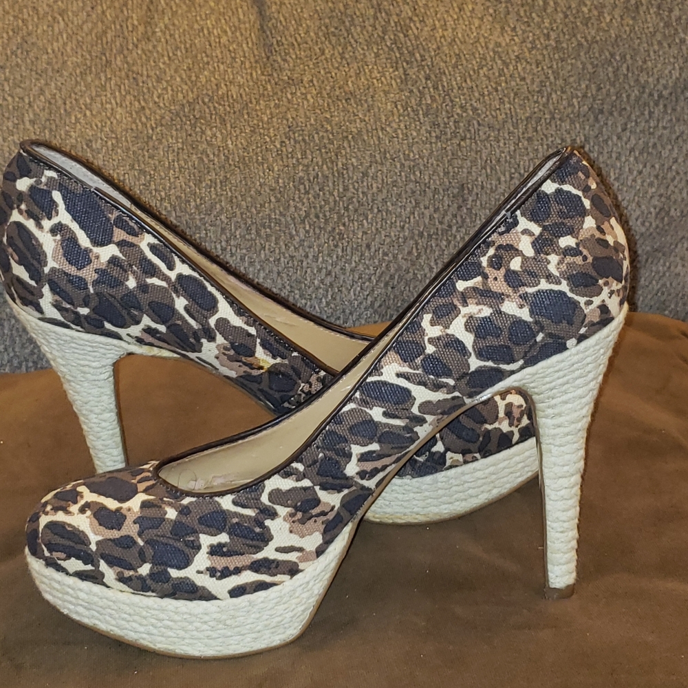 Nine West Camo Heels